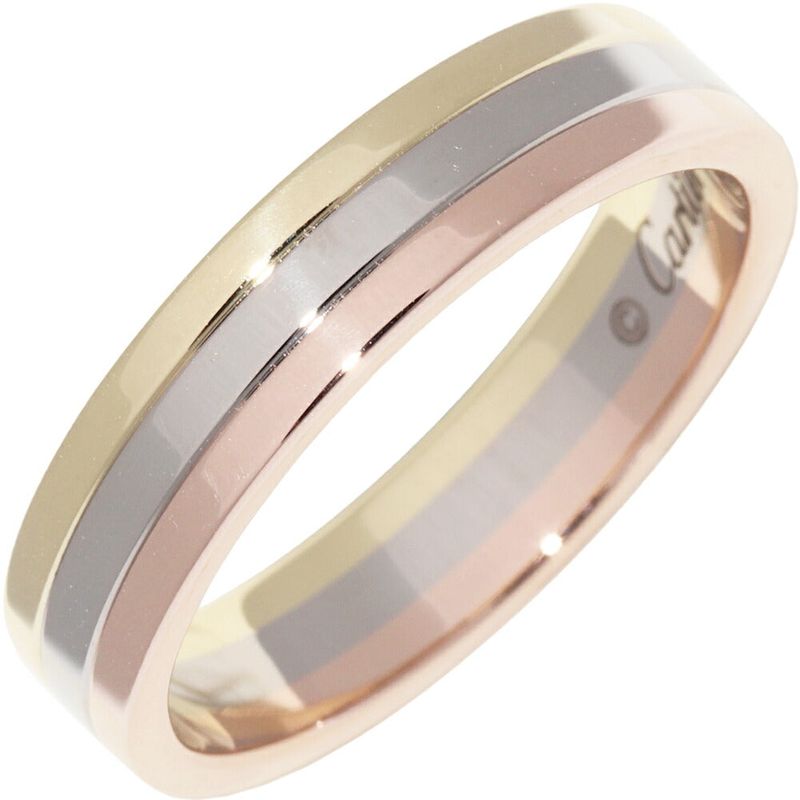Cartier K18yg K18wg K18pg Vendome Ring